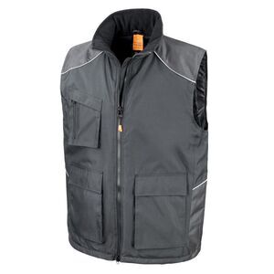 WORK-GUARD by Result Mens Vostex Vest / Black